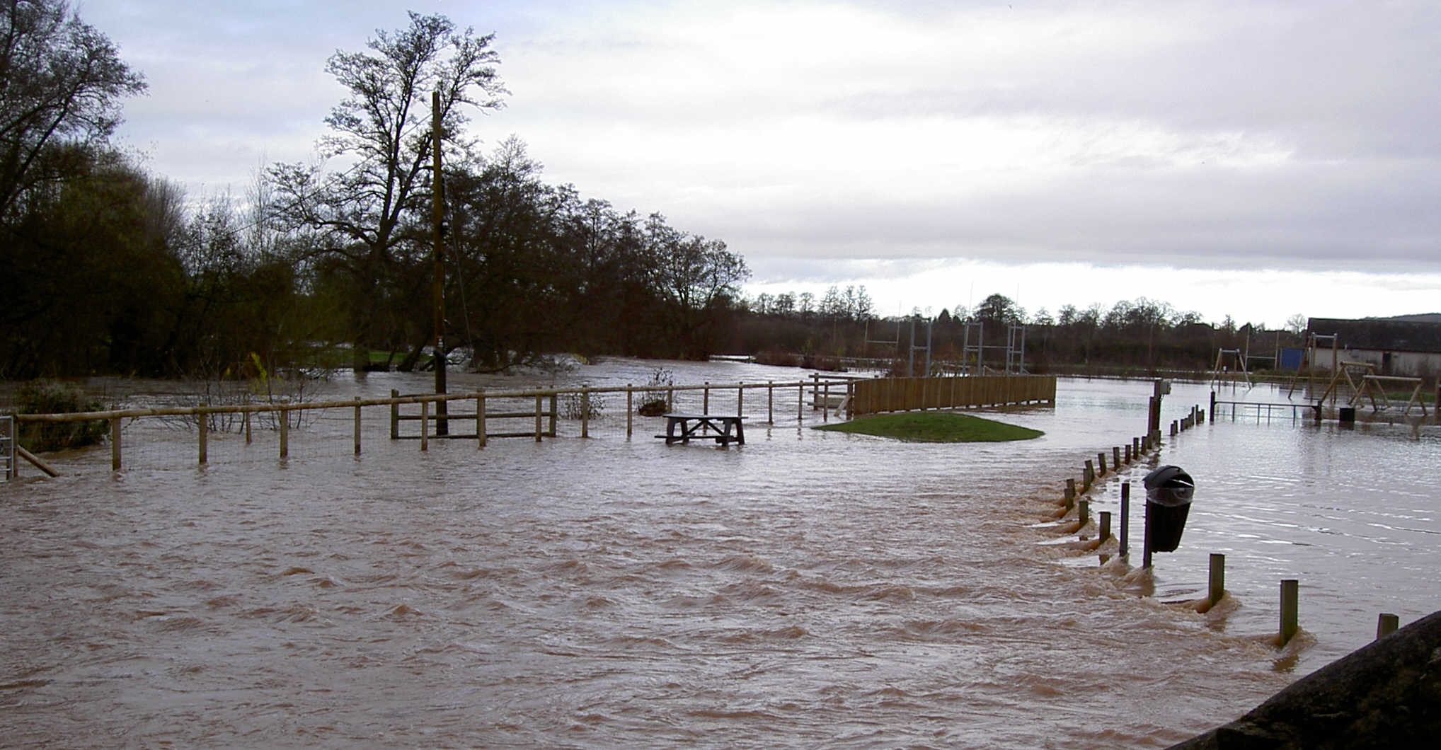 the meaning of flooding - Linney fields
